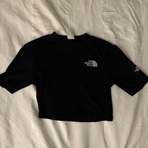 The North Face Black Boxy Crop T-Shirt